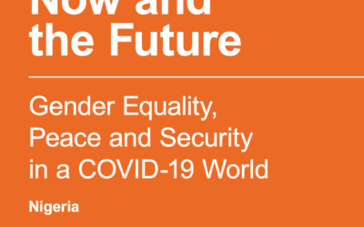 Gender Equality,Peace and Securityin a COVID-19 World